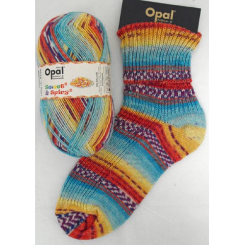 Opal Sweet and Spicy 2 Sock Yarn - Little Houndales Knits